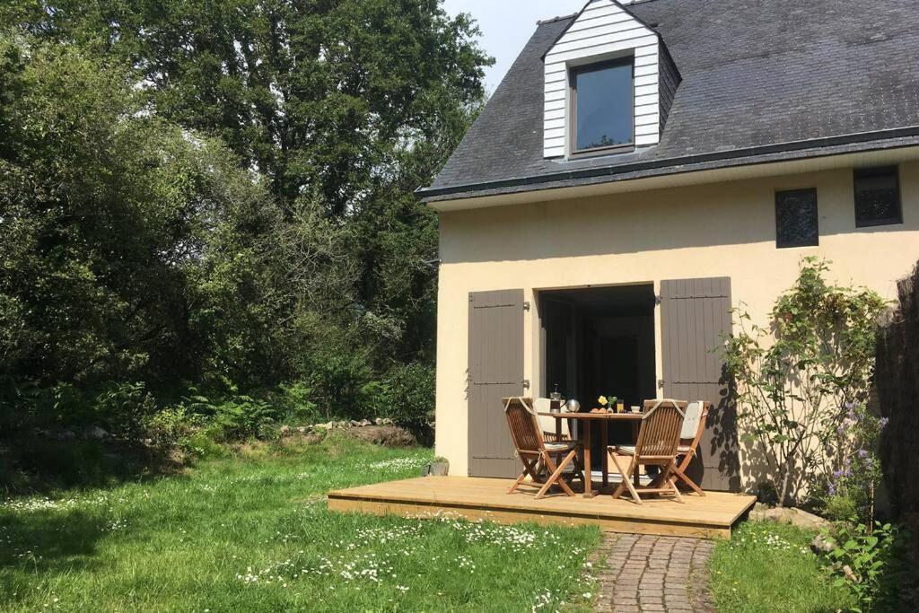 Maison Avec Jardin Clos. Animaux Acceptes - Wifi - Proche Plages De La Trinite Sur Mer Et Carnac Luaran gambar