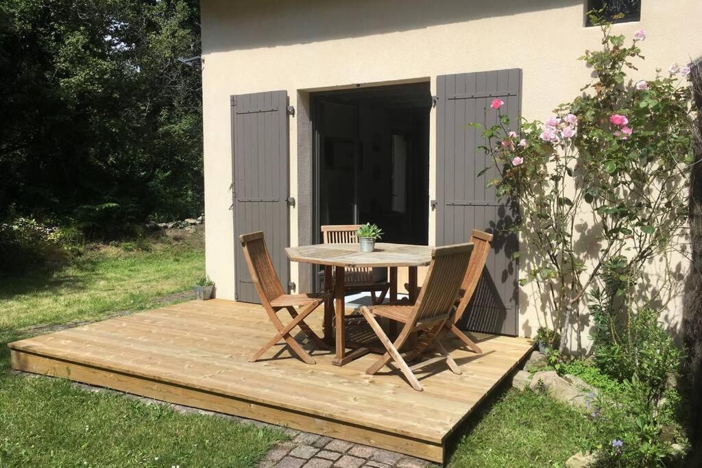 Maison Avec Jardin Clos. Animaux Acceptes - Wifi - Proche Plages De La Trinite Sur Mer Et Carnac Luaran gambar